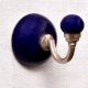 Solid Navy Blue Wall Hooks